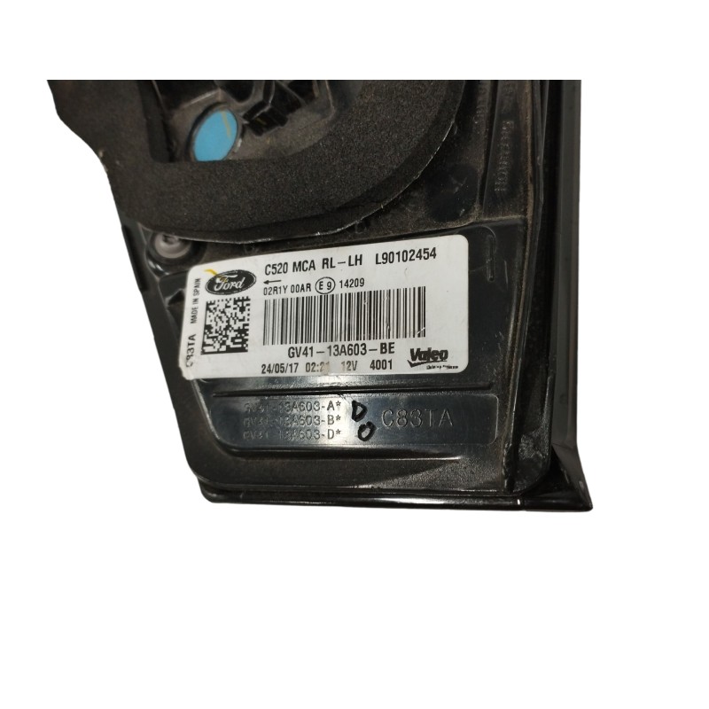 PILOTO TRASERO IZQUIERDO INTERIOR