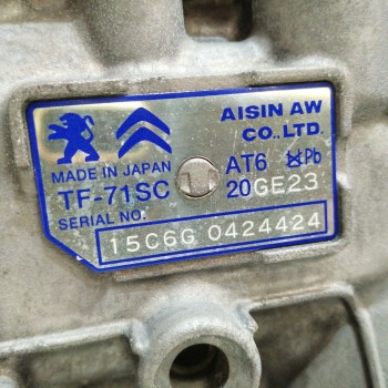 Recambio de caja cambios para citroën c4 picasso 1.6 blue-hdi fap referencia OEM IAM 20GE23  