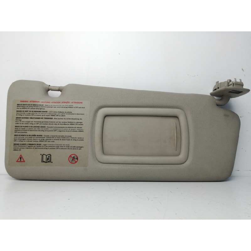 Recambio de parasol derecho para renault megane iii berlina 5 p 1.5 dci diesel referencia OEM IAM   