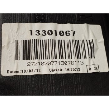 Recambio de salpicadero para opel astra j gtc sportive referencia OEM IAM 13301067 13299780 13381056