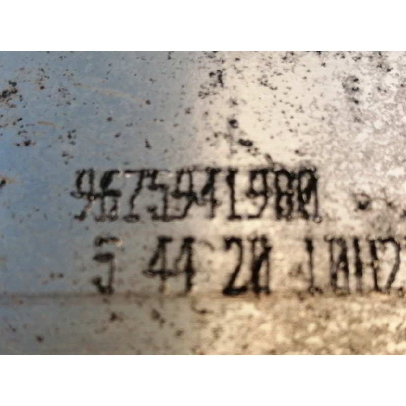 REFUERZO PARAGOLPES TRASERO