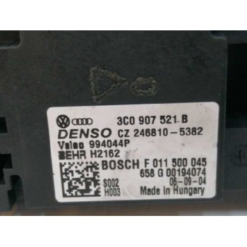 Recambio de resistencia calefaccion para seat leon (1p1) 1.9 tdi referencia OEM IAM 3C0907521B F011500045 