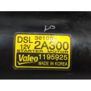 Recambio de motor arranque para kia carens iii monospace (un) 1.6 crdi 110 referencia OEM IAM 361002A300 1195925 