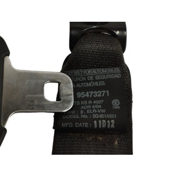 Recambio de cinturon seguridad trasero derecho para opel antara 2.2 cdti cat (a 22 dm / lnq) referencia OEM IAM 20TEH32677 20TEH
