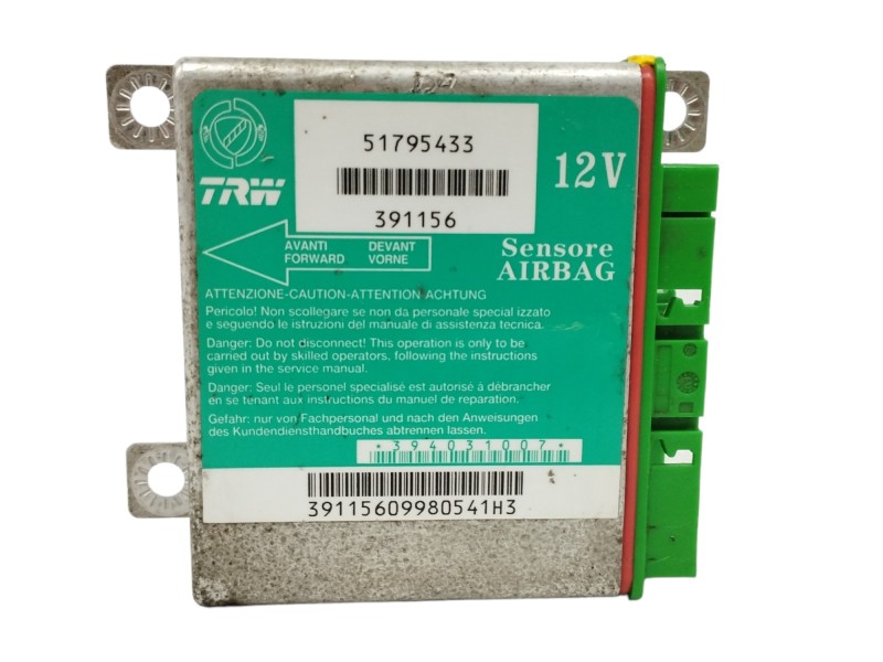 Recambio de centralita airbag para fiat grande punto (199) 1.3 16v jtd cat referencia OEM IAM 51795433  