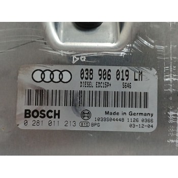 Recambio de centralita motor uce para audi a6 berlina (4b2) 1.9 tdi referencia OEM IAM 038906019LM 0281011213 