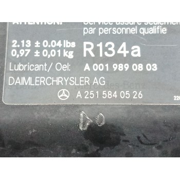 Recambio de travesaño superior para mercedes-benz clase gl (x164) gl 320 cdi 4-matic (164.822) referencia OEM IAM A2515840526  