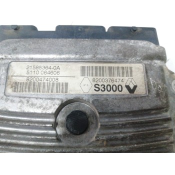 Recambio de centralita motor uce para renault modus 1.4 16v referencia OEM IAM 8200376474 215853640A 