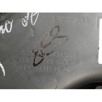 Recambio de guarnecido puerta trasera derecha para nissan qashqai iii (j12) 1.3 dig-t referencia OEM IAM 829766UA001  