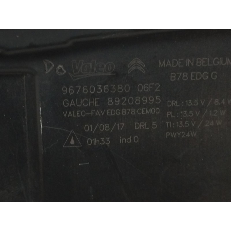 PILOTO DELANTERO IZQUIERDO