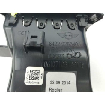 Recambio de rejilla aireadora para mini mini (f56) 1.5 12v referencia OEM IAM 64229265406 CENTRAL DERECHA 6422 9265406