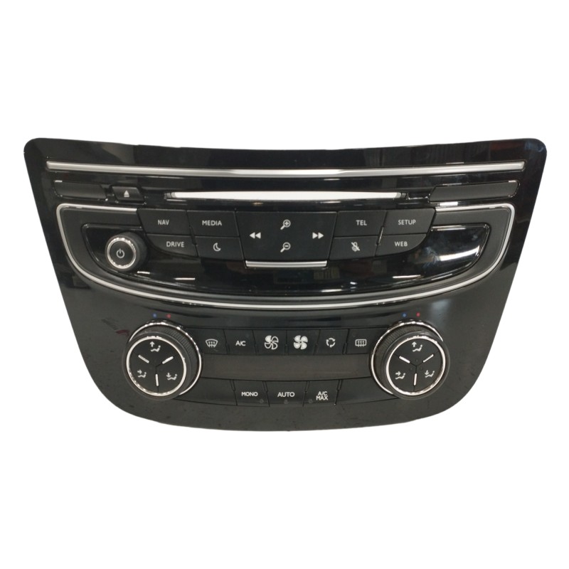 Recambio de mando multifuncion para peugeot 508 i (8d_) 2.0 hdi referencia OEM IAM 98077013XZ MANDO CLIMATIZADOR CONTROLES RADIO
