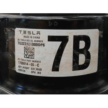 Recambio de bateria para tesla model 3 ev referencia OEM IAM 170001400C  