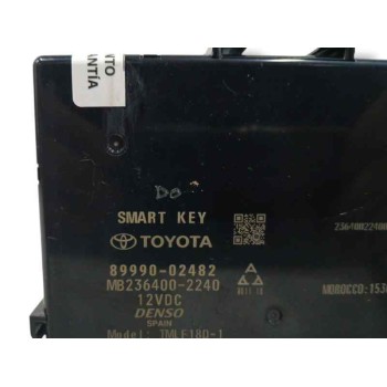 Recambio de modulo electronico para toyota corolla station wagon (_e21_) 2.0 hybrid (mzeh12) referencia OEM IAM 8999002482 MB236