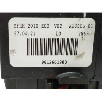 Recambio de caja reles / fusibles para citroën berlingo furgón 1.5 blue-hdi fap referencia OEM IAM 9812661980  