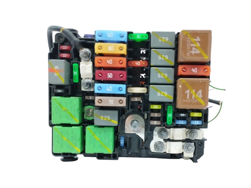 Recambio de caja reles / fusibles para citroën berlingo furgón 1.5 blue-hdi fap referencia OEM IAM 9804848580  