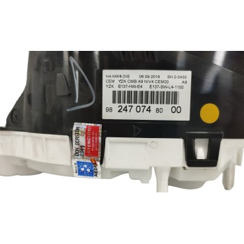 Recambio de cuadro instrumentos para peugeot 2008 (--.2013) 1.5 blue-hdi referencia OEM IAM 9824707480 9824142380 