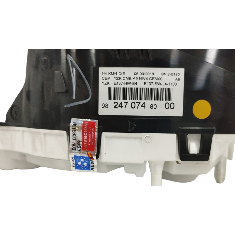 CUADRO INSTRUMENTOS 9824142380