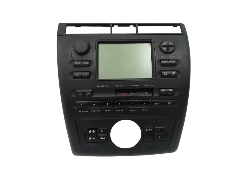 Recambio de pantalla multifuncion para seat ibiza (6k1) 1.9 sdi referencia OEM IAM 6K1035905J SOPORTE ROTO 