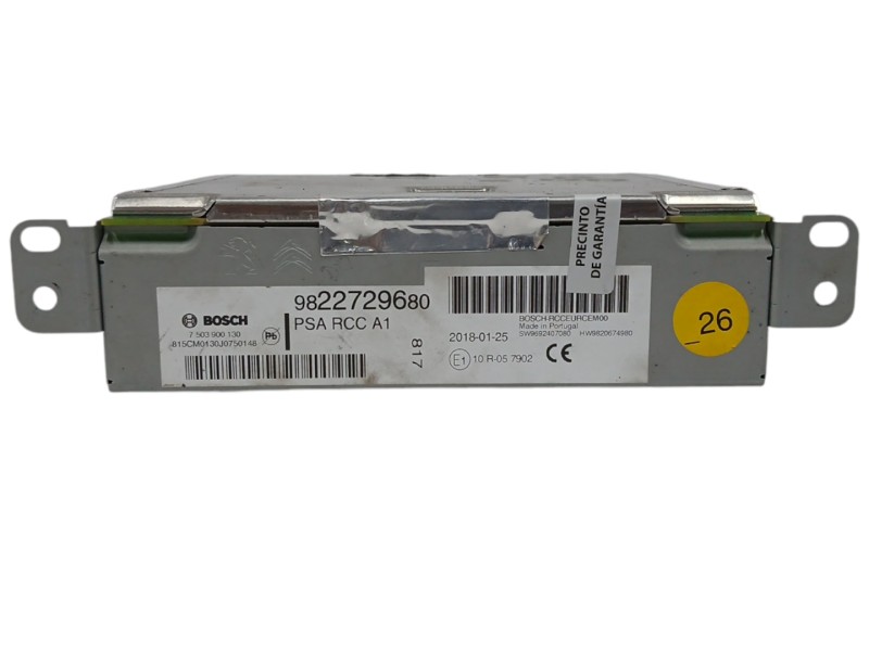 Recambio de sistema audio / radio cd para citroën c4 picasso 1.6 blue-hdi fap referencia OEM IAM 9822729680  