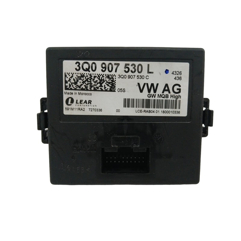 Recambio de modulo electronico para seat leon sc (5f5) 1.4 16v tsi referencia OEM IAM 3Q0907530L INTERFAZ DE DATOS 