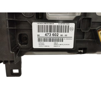 Recambio de cuadro instrumentos para opel mokka 1.2 (76) referencia OEM IAM 9847360280  