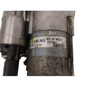 Recambio de motor arranque para volkswagen caddy ka/kb (2k) 1.9 tdi referencia OEM IAM 02Z911023H  