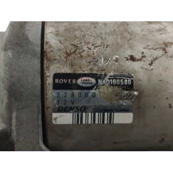 Recambio de motor arranque para land rover freelander (ln) 2.0 turbodiesel referencia OEM IAM NAD100580  