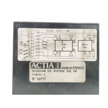 Recambio de modulo electronico para renault 430 magnum e2 fsafe mod. 430.18 t gv 316 kw larga distancia referencia OEM IAM 50102