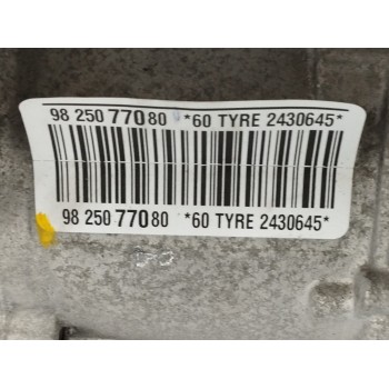 Recambio de cremallera direccion para opel crossland x 1.2 referencia OEM IAM 9825077080  