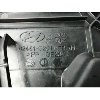 Recambio de elevalunas delantero derecho para hyundai ioniq tecno hybrid referencia OEM IAM 82480G2070 SIN MOTOR 