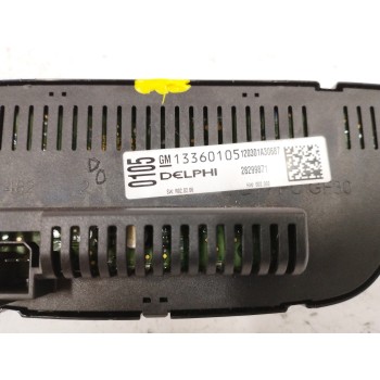 Recambio de mando climatizador para opel astra j lim. 1.7 16v cdti referencia OEM IAM 13360105  