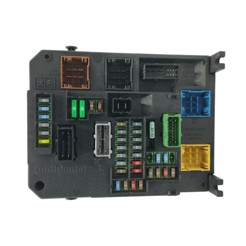 Recambio de caja reles / fusibles para citroën c4 picasso 1.6 blue-hdi fap referencia OEM IAM 9806687980 S180204004B 