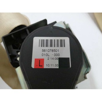 Recambio de cinturon seguridad delantero izquierdo para bmw serie 7 (e65/e66) 4.0 v8 cat referencia OEM IAM 561078501 VEHICULO I