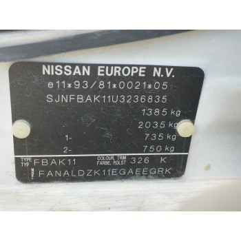 Recambio de carroceria corte para nissan micra (k11) 1.3 16v cat referencia OEM IAM   