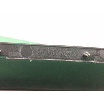 Recambio de paragolpes trasero para citroën berlingo furgoneta/monovolumen (k9) 1.5 bluehdi 100 referencia OEM IAM 9816766580 OB