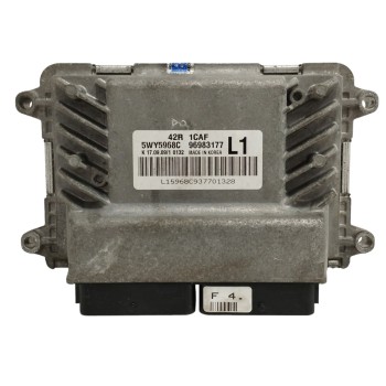 Recambio de centralita motor uce para chevrolet aveo 1.2 cat referencia OEM IAM 96983177 5WY5968C 