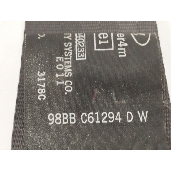 Recambio de cinturon seguridad delantero derecho para ford cougar (mc) 2.5 v6 24v cat referencia OEM IAM 98BBC61294DW  