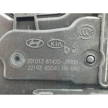 Recambio de cerradura puerta trasera derecha para hyundai kona 1.0 tgdi cat referencia OEM IAM 81420J9000  