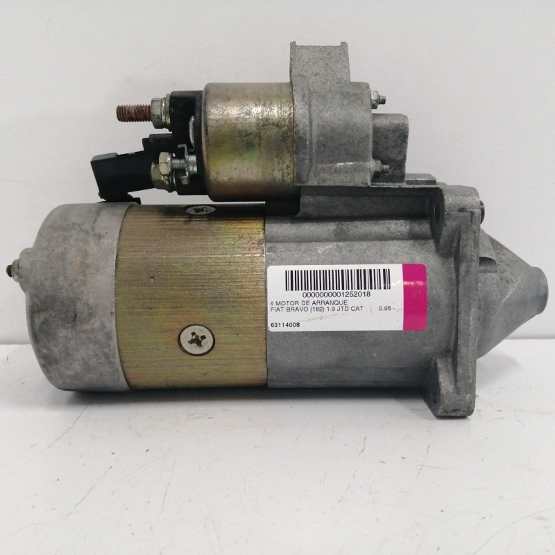 Recambio de motor arranque para fiat bravo (182) 1.9 jtd cat referencia OEM IAM   