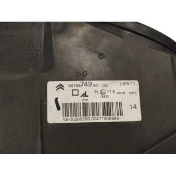 Recambio de faro izquierdo para citroën c4 picasso 1.6 blue-hdi fap referencia OEM IAM 9675974980  
