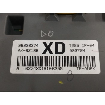 Recambio de caja reles / fusibles para chevrolet aveo 1.2 cat referencia OEM IAM 96826374  