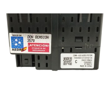 Recambio de modulo electronico para nissan qashqai iii (j12) 1.3 dig-t referencia OEM IAM 284H36RA2A PUERTO USB 