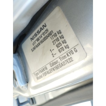 Recambio de carroceria corte para nissan almera (n16/e) 1.5 16v cat referencia OEM IAM   