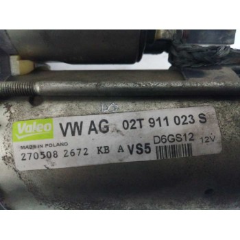 Recambio de motor arranque para seat ibiza (6j5) 1.6 16v referencia OEM IAM 02T911023S D6GS12 