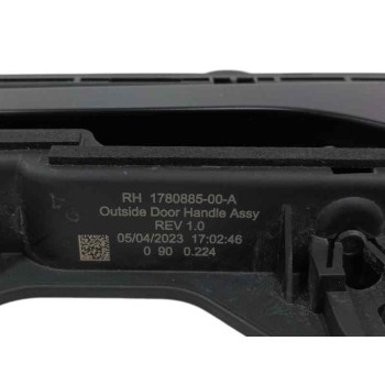Recambio de maneta exterior trasera derecha para tesla model 3 ev referencia OEM IAM 178088500A  
