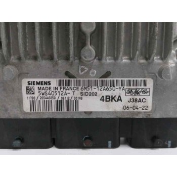 Recambio de centralita motor uce para ford focus berlina (cap) 1.8 tdci turbodiesel cat referencia OEM IAM 6M5112A650YA 5WS40512