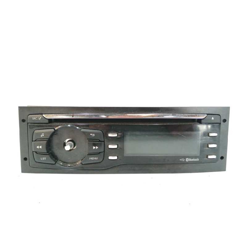 Recambio de sistema audio / radio cd para peugeot 208 1.6 blue-hdi fap referencia OEM IAM 98051026ZD SIN BOTON VOLUMEN 