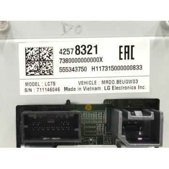 Recambio de pantalla multifuncion para opel astra k lim. 5türig 1.6 cdti dpf referencia OEM IAM 42578321  