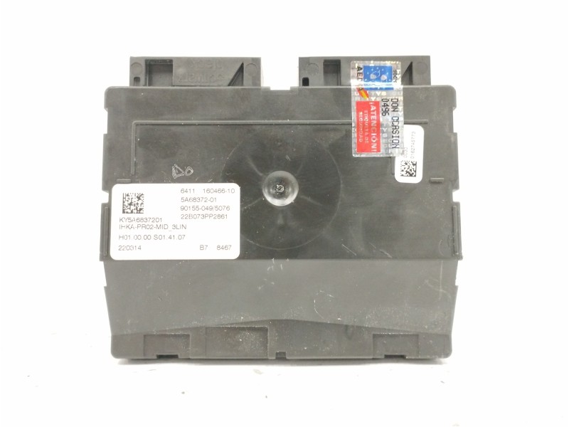 Recambio de modulo electronico para bmw serie x3 (g01) 2.0 referencia OEM IAM 6411160466 UNIDAD DE CONTROL DE AIRE 